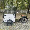 Electric Cargo Bike 20/26 Inch Three Wheel Cargo E Bicycle Large Capacity Delivery Bike