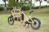 Ruggedized Cargo E Bike with Impact-Resistant Frame and Tough Wheels