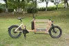 Sleek Cargo E Bike with Reflective Puncture Proof Kenda Tires