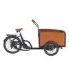 Family-Friendly Durable Cargo E-Bike with Soft Cushions and Safety Belts
