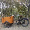 Ergonomic Family Cargo Bike with Comfortable Child Seating