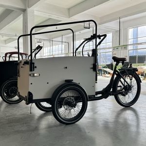 Urban Electric Cargo Bike with Superior Stability Features