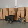 Family-Friendly Electric Cargobike Bakfiet with Room for Children and Groceries